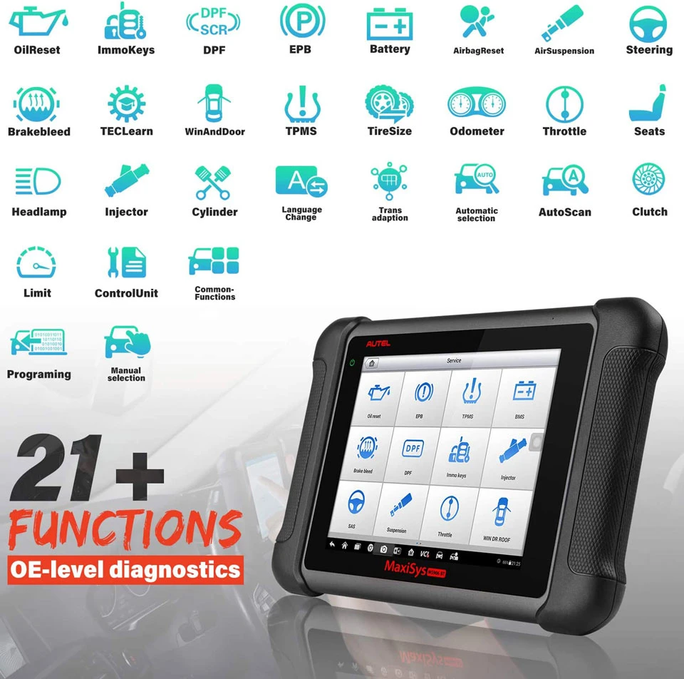 Maxisys Ms906bt Advanced Wireless Diagnostic Devices with Android Operating System One Year Free Update Online