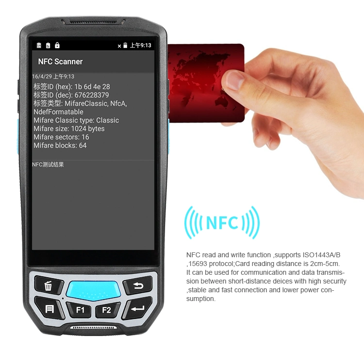 China High Cost Performance Multifunctional Mobile POS Data Capture PDA Handheld Terminal