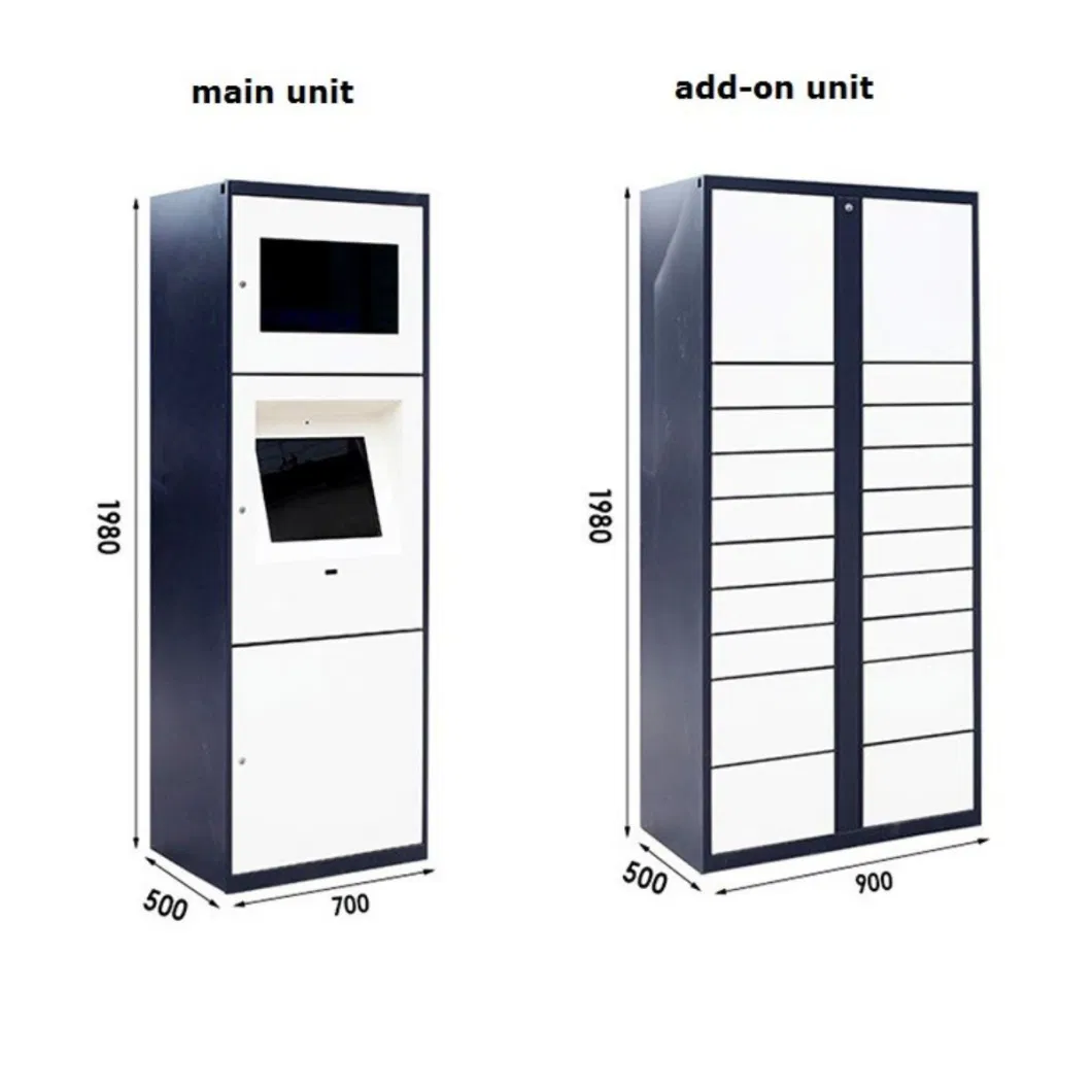 24/7 Package Delivery Parcel Locker (3&prime;W X 2&prime;D X 6&prime;H)