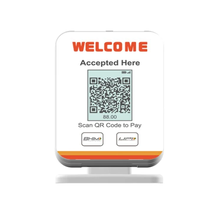 2g/4G/WiFi Qr Code Payment Soundbox E-Wallet Payment Collection Stand with Voice Broadcast Speaker for Digital Pay Z10-B