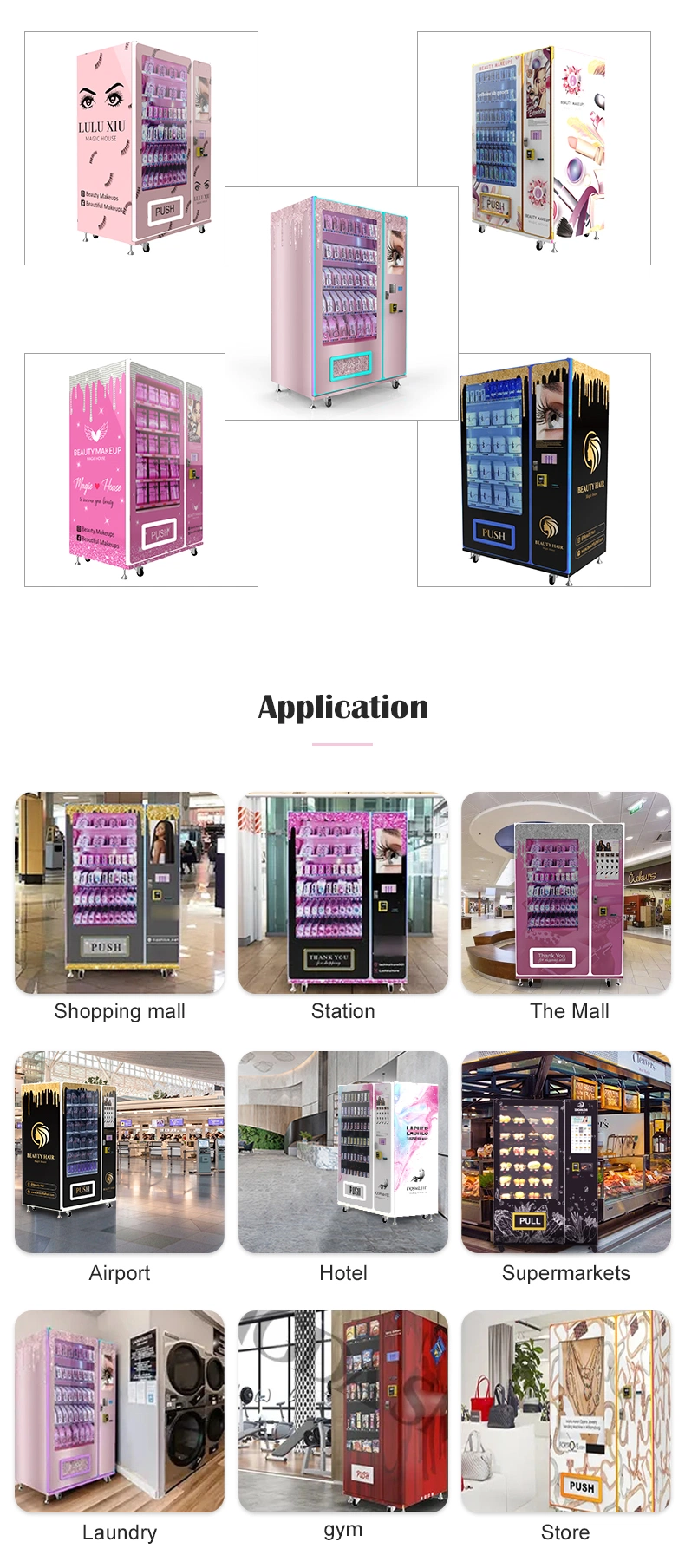 Snack Vending Machine with RFID Card Reader