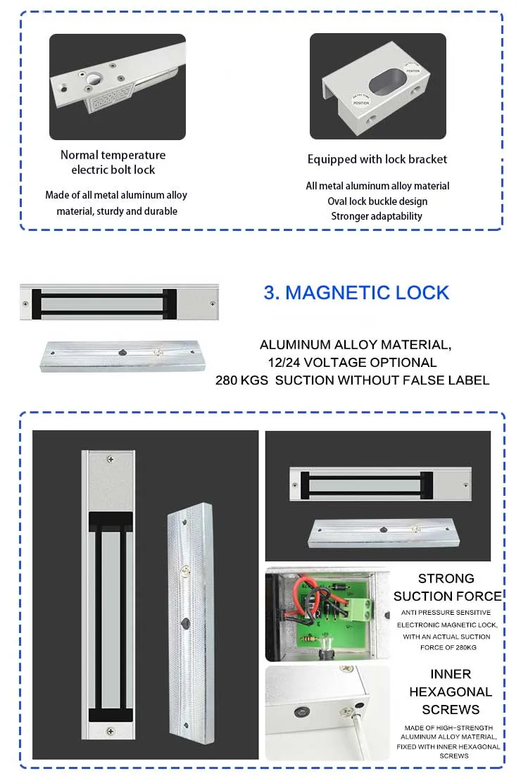 Fp06 Multi Functional Fingerprint Machine Access Control Integrated Machine DC12V Power Input