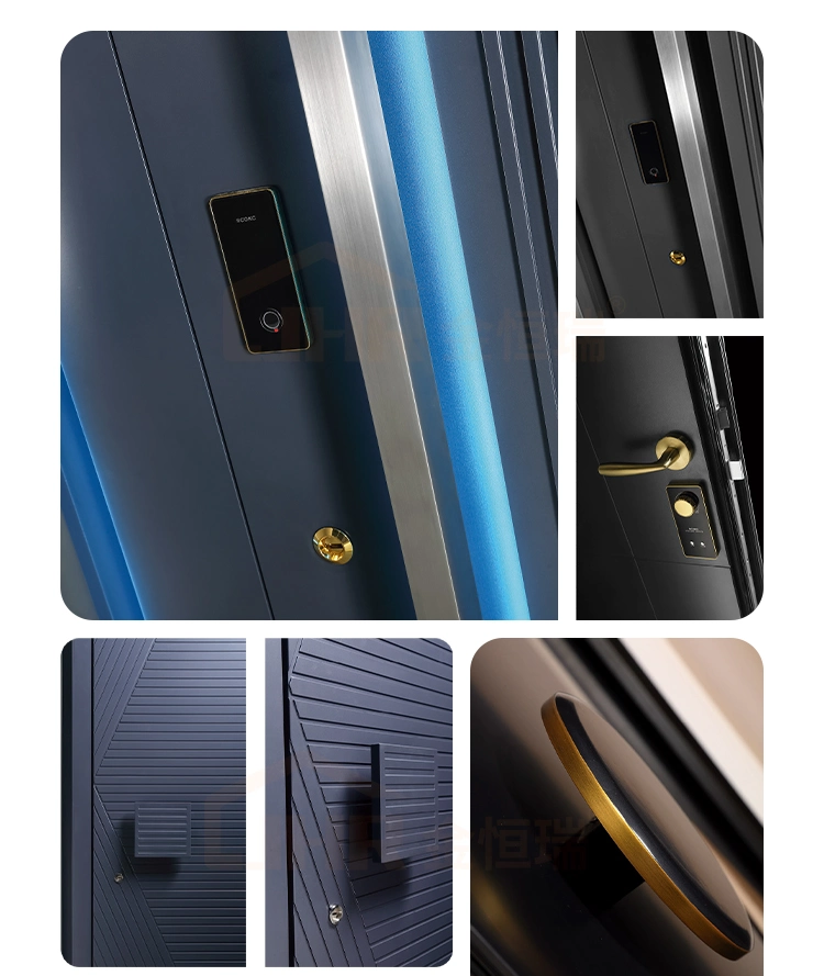 Jhr Fingerprint Recognition Automatic Doors Customized Door