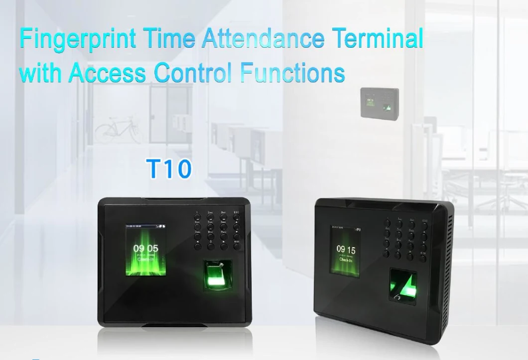 Biometric Fingerprint Time and Attendance System and RFID Card Reader