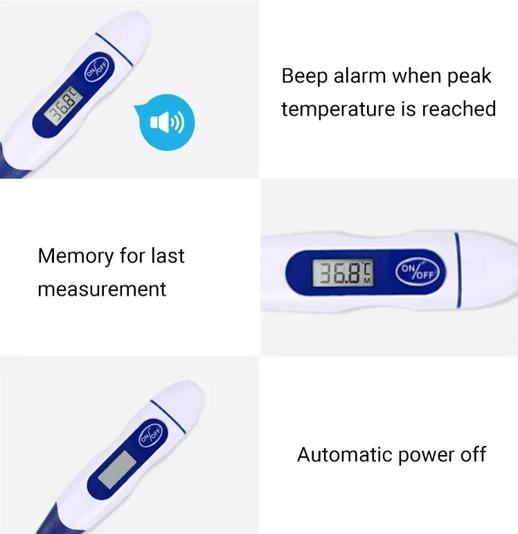 High Accuracy Special Discount Fever Temperature Clinical Electronic Rigid Digital Thermometer