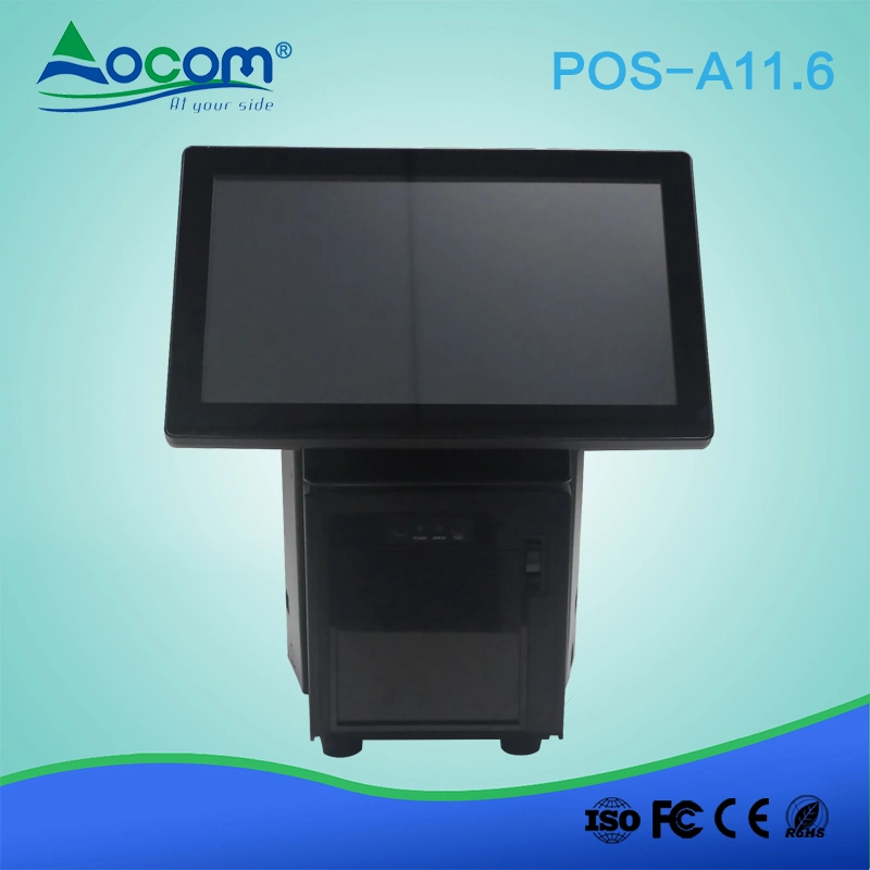 Supermarket Cash Register Windows Dual Screen POS Machine