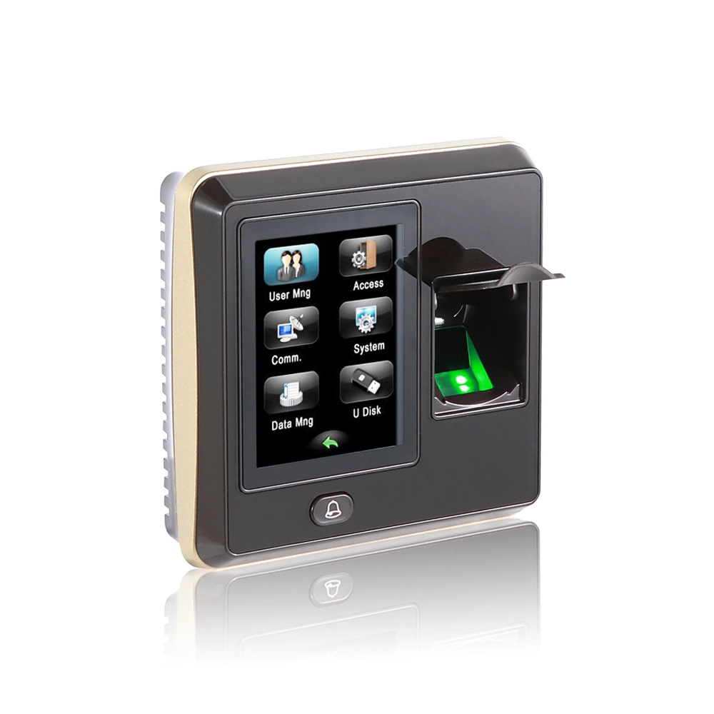 (F04) Web Based Software Touch Screen RFID Card Reader and Biometric Fingerprint Door Access Control Device