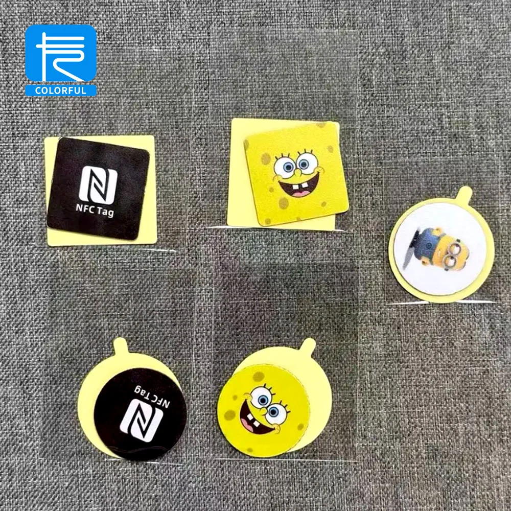 Wholesale Access Control Card RFID Sticker Reading and Writing Keychain NFC Tag