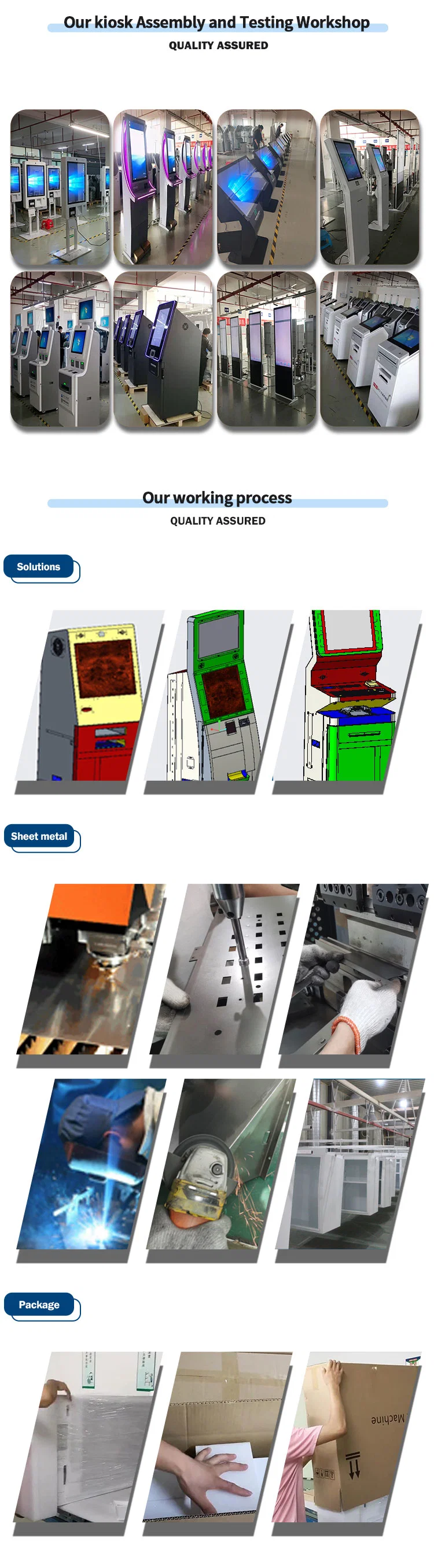 Document Identification Scanning Terminal Machine Document A4 Paper Print and Scan Kiosk