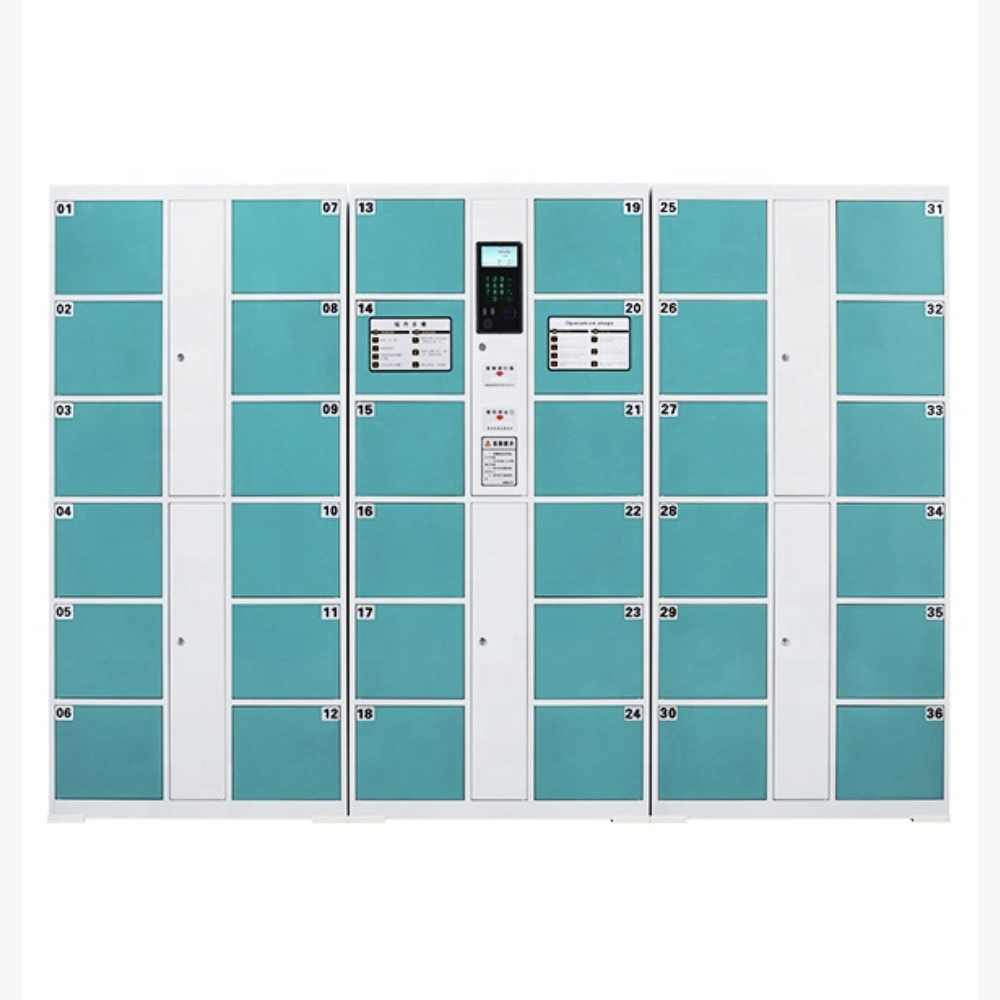 24-Door Smart Automated Storage Intelligent Electronic Locker Systems