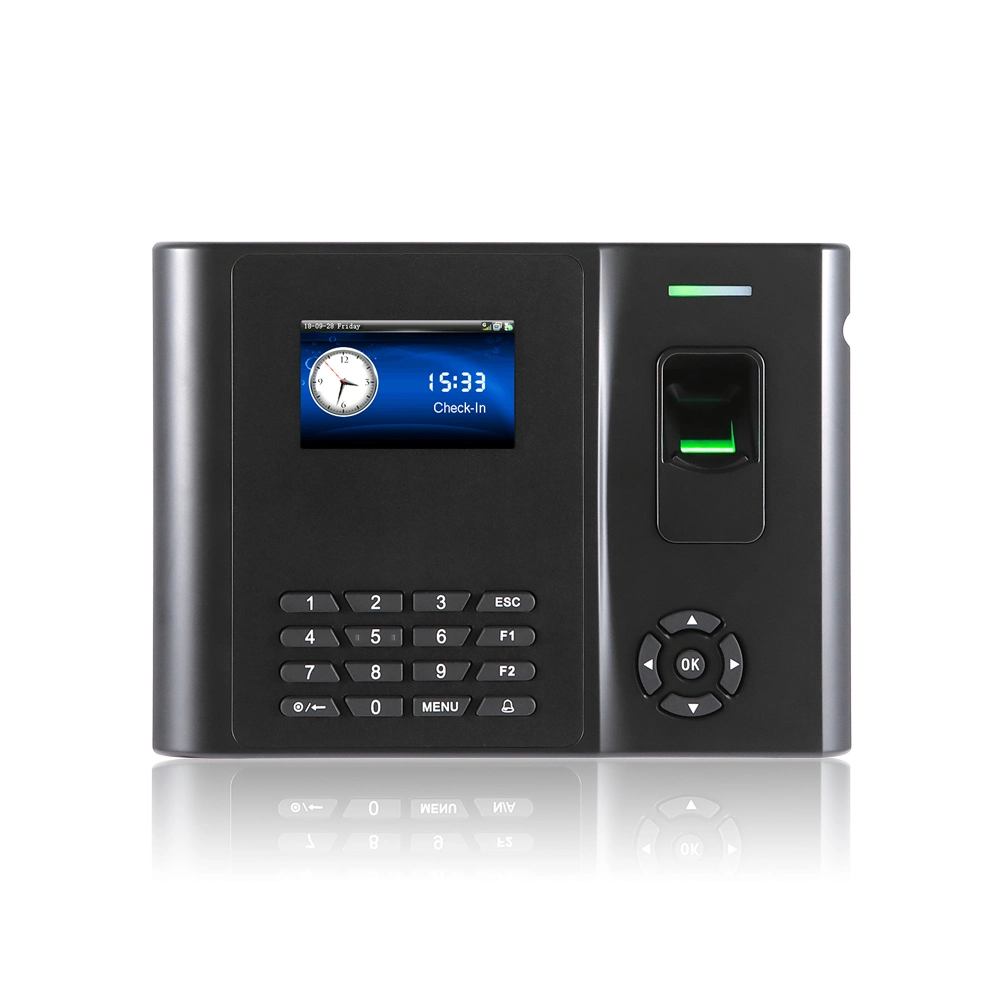 Built-in Li Battery Biometric Fingerprint Time Attendance Terminal