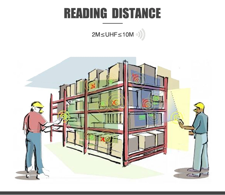 Passive UHF RFID Long Reading Distance Monza R6 Alien 9662 9654 Printed Label