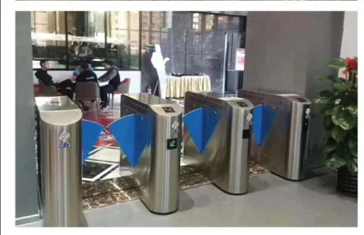 Access Control scanner per riconoscimento facciale bidirezionale a infrarossi rotazione automatica del cancello Tornello