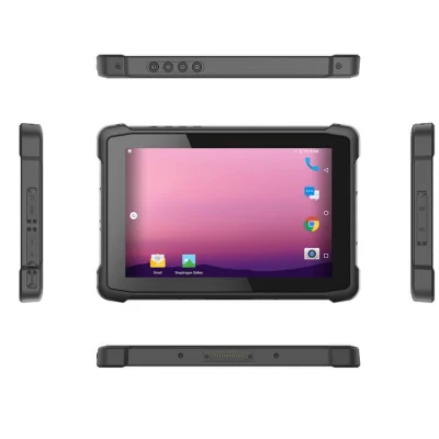 Portatile Android 10.0 da 10 pollici robusto Tablet PC IP67 impermeabile Tablet con impronte digitali Shockproproof 1d 2D con codice a barre e batteria da 8000mAh