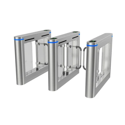 Velocità del tornello ottico della staffa di supporto riconoscimento facciale high end automatico Gate Speed Turnstil edificio commerciale