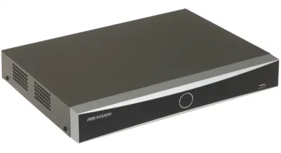 Video di rete Hikvision 4/8CH 4K Mini 1u DVR NVR Registratore con protezione perimetrale per riconoscimento facciale PoE