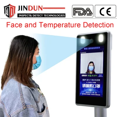 Funzione di rilevazione della febbre funzione di rilevazione delle presenze controllo di accesso rilevamento mascherato riconoscimento del viso