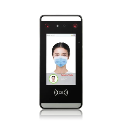 Software per server Web Cloud da 5 pollici per il riconoscimento facciale, rilevazione presenze E Access Control Terminal con Palm Reader
