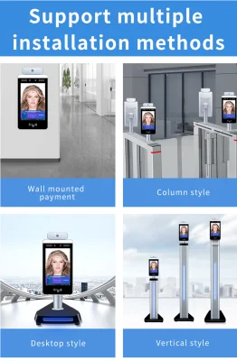 Riconoscimento facciale termico riconoscimento facciale scanner tornello di ingresso cancello intelligente Sistema di controllo degli accessi