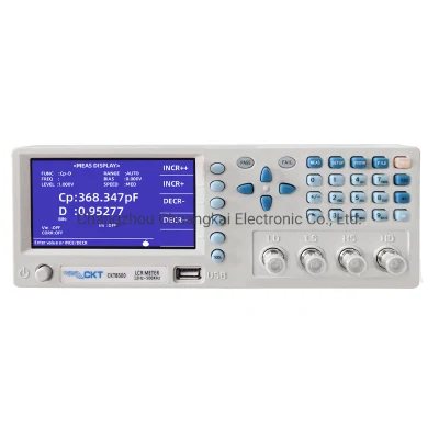 Misuratore di resistenza ESR ad alta frequenza 12Hz~500kHz LCR (Modello CKT8500)