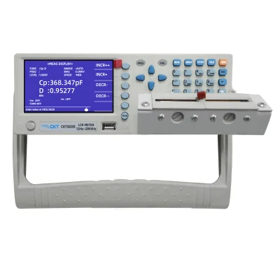 Misuratore di resistenza ESR ad alta frequenza 12Hz~500kHz LCR (Modello CKT8500)