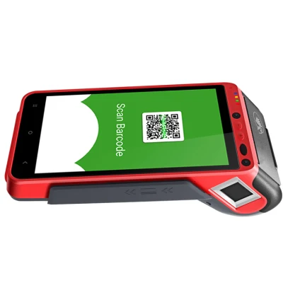 Terminale POS wireless portatile NFC Android7.1 GPRS WiFi con QR Lettore di schede Visa per scanner di codici (HCC-Z100)