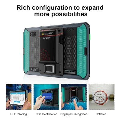 Android 13.0 Rugged Tablet Suport scansione 1d/2D /NFC/UHF/impronta digitale