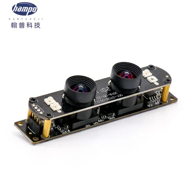 Webcam stereo con sincronizzazione grandangolare 1080P a doppia lente 2MP 30 fps Modulo telecamera USB 3D Video VR realtà virtuale