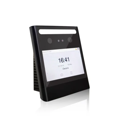 TCP IP Web dispositivo di riconoscimento facciale dipendente con orologio biometrico a tempo