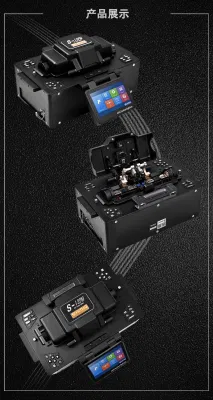 Polarizzazione S-12 brevetto per imaging frontale a doppia fibra completamente automatico Giunzione per fusione di fibre per la manutenzione della fibra ottica