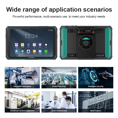 Android 13.0 Rugged Tablet Suport scansione 1d/2D /NFC/UHF/impronta digitale