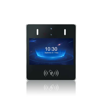 (IR8-TD) 7 pollici Large Screen Access Control e rilevazione presenze Riconoscimento dell&prime;iride del dispositivo con rilevatore di temperatura