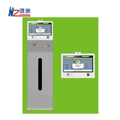 Riconoscimento facciale termometro a infrarossi misuratore temperatura Kiosk