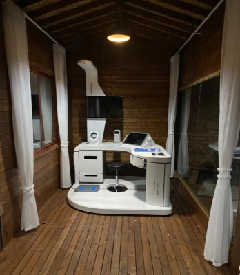 Controllo sanitario di salute di sé medico Kiosk All in One controllo di salute Fino Kiosk