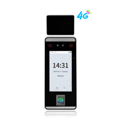 Riconoscimento facciale con luce visibile 4G impronta digitale controllo accesso Palm con Wiegand Anti-Passback