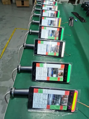 Nuovo Android Dynamic 10000 Face Capacity WiFi Facial Recognition Dynamic Riconoscimento facciale e sistema di controllo dell&prime;accesso con telecamera dinamica ampia Binoculare