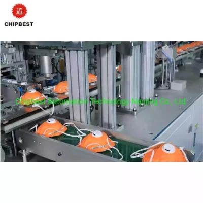 Maschera facciale a tazza FFP2 FFFP3 KN95 completamente automatica Macchina