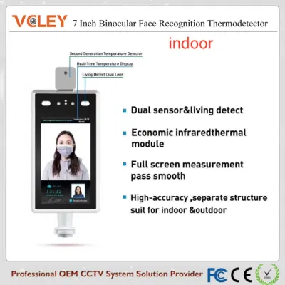 Rilevamento automatico del misuratore esterno della termocamera approvato da FCC per Android Consegna rapida ISO