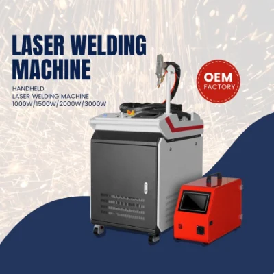 Saldatrice laser a fibra portatile da 1500 W, 2000 W, 1000 W.