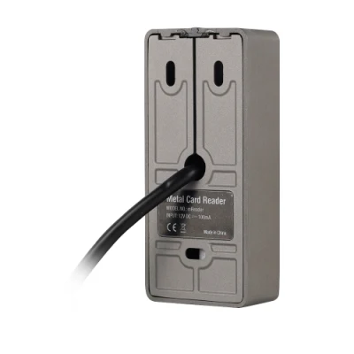Scheda wiegand completamente in metallo IP65 impermeabile a doppia frequenza 125kHz e 13,56 MHz em/MIFARE/NFC Lettore RFID di controllo accessi a 26 bit
