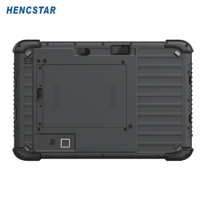 10&quot; Win 10.1 10000 mha 4+64 GB NFC resistente all&prime;acqua Android Tablet PC industriale con scanner per impronte digitali con montaggio su veicolo