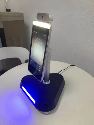Fornitura in fabbrica dello scanner termico a infrarossi ai con Ai Facial Rilevatore di temperatura di riconoscimento