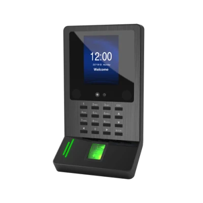 Riconoscimento facciale RFID Card Time Clocks impronta digitale Attendance con diverso Lingue