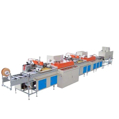 Set completo Roll to Roll RFID Screen Printing Machinery Silk Macchina per stampa serigrafica con stampante a schermo Motor Drivensilk