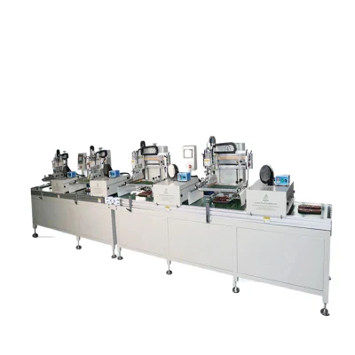 Set completo Roll to Roll RFID Screen Printing Machinery Silk Macchina per stampa serigrafica con stampante a schermo Motor Drivensilk