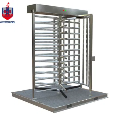 Tornello automatico esterno ad altezza piena con identificazione biometrica / tempo Presenza di lavoro