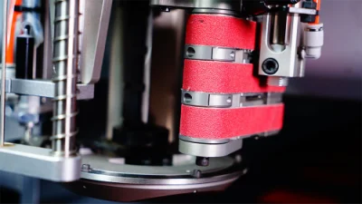 Tessuto specifico in nylon impermeabile strato di tessuto con lama taglierina a zigzag Macchina