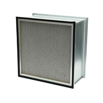 Filtro separatore in lamina di alluminio F8 per alte temperature telaio SUS304 305X610X292