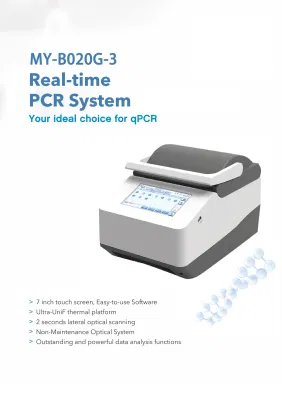 Sistema di rilevazione quantitativa PCR apparecchiatura da laboratorio macchina per PCR in tempo reale