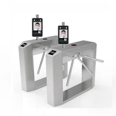 Tornello a tripod a mezza altezza con riconoscimento biometrico del volto per il controllo dell&prime;accesso